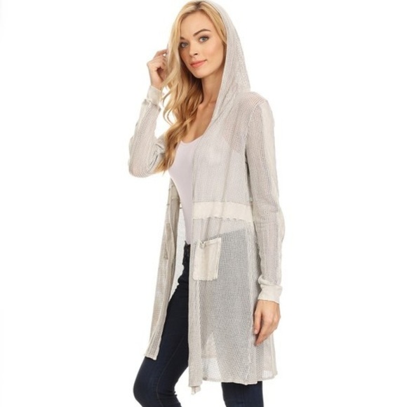 T PARTY FASHION CARDIGAN SAGE DUSTER LIMITED SM-MD - Picture 3 of 4